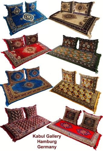 3 Tlg. Matratze Kissen orient Sitzecke Bodenkissen Sitzgruppe Toshak beig23 توشک - Bild 15 von 15