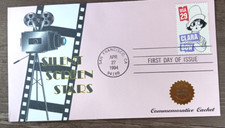 CLARA BOW SILENT FILM SCREEN LEGEND 1994 COLLECTORS SERIES CACHET  FDC VF UNADDR
