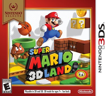 Super Mario 3D Land Nintendo 3DS Selects Cover 2018 45496744946| eBay