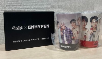 コカ・コーラ×ENHYPEN ペアタンブラー✨ ENHYPEN × Coca-Cola Tumbler