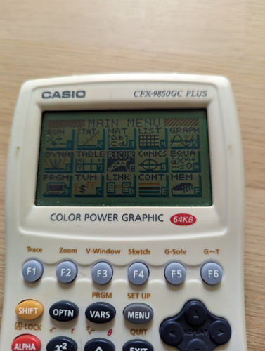Casio CFX-9850GC Plus Graphikfähiger Taschenrechner - Bild 3 von 5