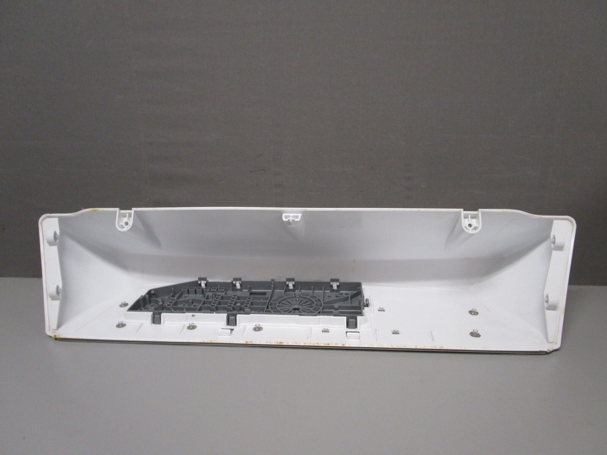 Whirlpool Dryer Control Panel, White & Grey (NO BOARD) W10110326