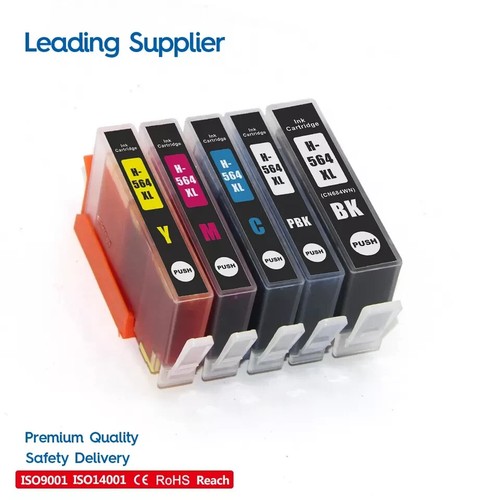 5x NoN-OEM Ink Cartridge 564XL for HP B110a B210a B109n B109a B209a Printer - Picture 2 of 10