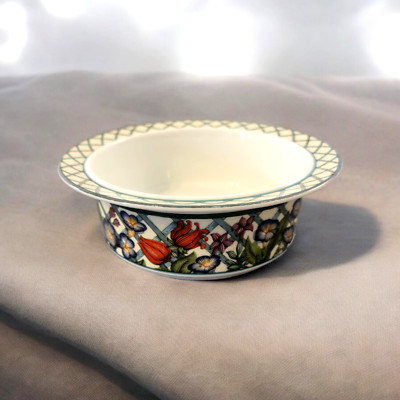 Dansk Nordic Garden Rimmed Soup Cereal Fruit Bowls 6 3/4  Portugal