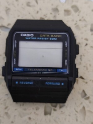 Casio Databank DB-52W mod 675 MOVEMENT japan Working | eBay