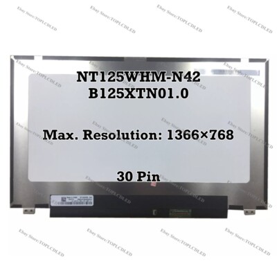 Écran LCD De Remplacement Pour Asus - Dalle 12.5 Pouces Modèle B125XTN02.0