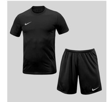 Nike Dri-Fit Park Training Set Top Shorts Tracksuit Football Mesh Sports Soccer