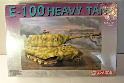 Dragon E-100 Super Heavy Tank model kit in 1/72 scale no.7256 New Sealed