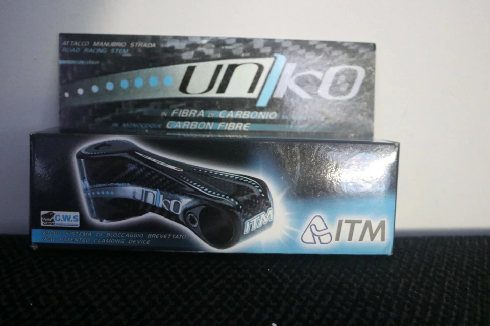 NOS NEW RARE ITM UNIKO CARBON MONOCOQUE 135MM STEM 25.8MM - Image 2 of 4