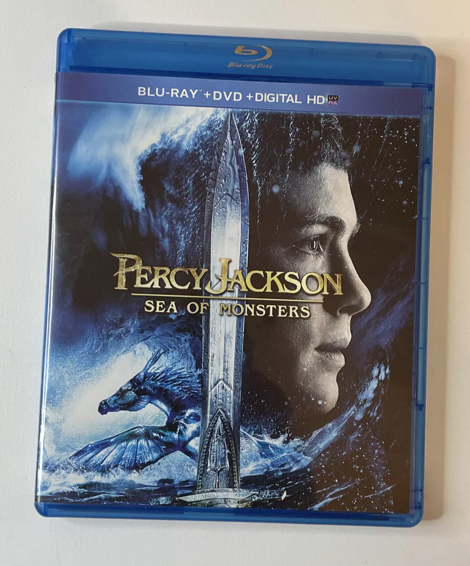 Percy Jackson: Sea of Monsters (Blu-ray/DVD, 2013, 2-Disc Set) 24543867753