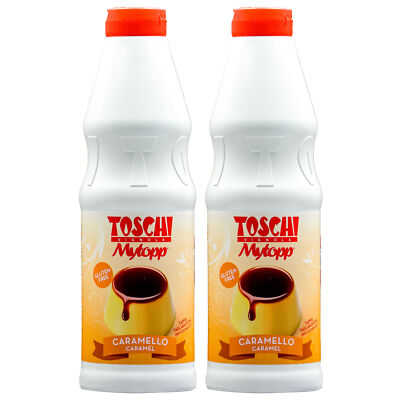 Food-United Dessert-Soße-KARAMELL Topping-Eis-Sauce von TOSCHI 2x 1KG