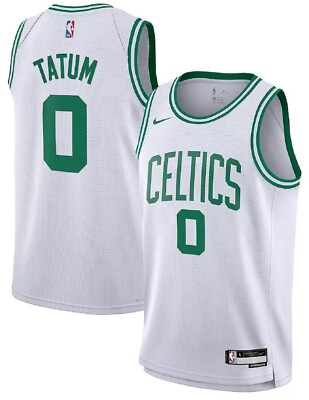 Jayson Tatum - Boston Celtics -Nike -White Swingman Icon Edition
