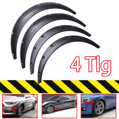 Auto Radlaufleisten 1,5m - Universelle Kotflügel Zierleisten Aus Gummi