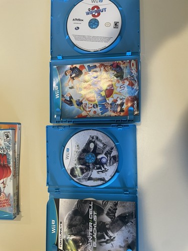 Nintendo Wii U 11 Game Lot: Animal Crossing, Toad, Mario, Rayman, Splatoon, MORE - Picture 19 of 24