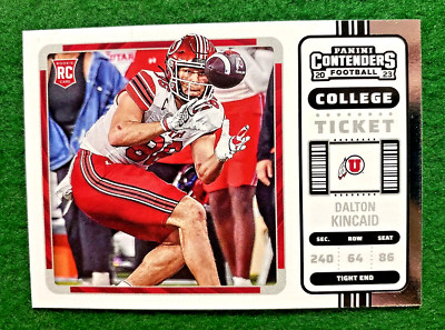 2023 Contenders #20 RC Dalton Kincaid Buffalo Bills NFL