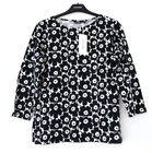 Marimekko Shirt Ilma Unikko size S, pattern by Maija Isola