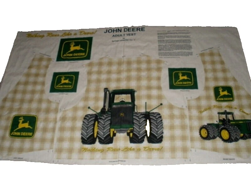 Paneles de tela John Deere