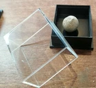 2 MUSKET BALLS BATTLE OF PRESTON ENGLISH CIVIL WAR CHARLES I 1648 LANCASHIRE BOX