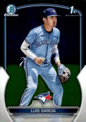 2023 Bowman Chrome Prospects #94 Luis Garca - Toronto Blue Jays