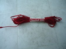 Needloft Red Metallic Craft Cord  7-55003 10 Yards