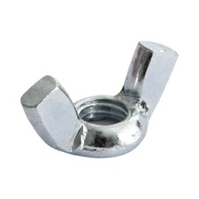 M3 M4 M5 M6 M8 M10 M12 STEEL WING NUTS BUTTERFLY NUT ZINC PLATED