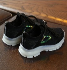 Kids Boys Girls Toddler Fashion Sneakers Mesh Breathable Athletic Running Shoes