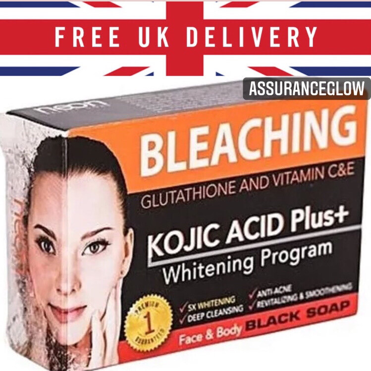 kojic acid and glutathione soap uk 2x Acid+ BLEACHING & Vitamin C & E. 5x Whitening ORIGINAL Kojic Acid & Glutathione Skin