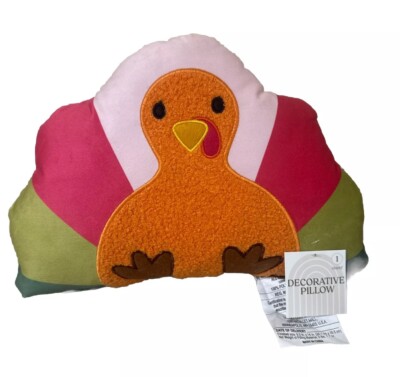 NEW Target Bullseye Playground TURKEY Shape Decorative Plush
