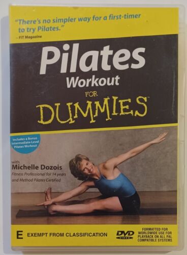 Pilates Workout For Dummies (DVD) GC Exercise Workout Health Fitness Free Post - Picture 1 of 7