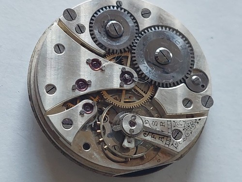 OROLOGIO DA TASCA MOVIMENTO OROLOGIO TAVANES & CO CRONOMETRO ESCASANY QUADRANTE SMALTATO 36MM - Foto 2 di 6