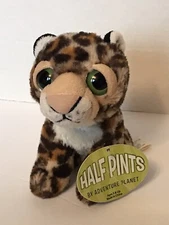 Adventure Planet Half Pints Leopard Cub 6 Inch Plush Stuffed Toy Original Tags