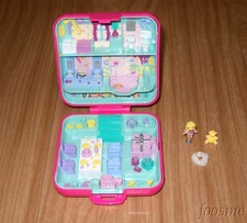 Vintage 1989 Bluebird Toys POLLY POCKET Polly's Birthday Party *Complete w Skirt