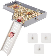 Hermit Crab L-Shaped Climbing Platform with Ladder Ramp Tank Habitat Accessories