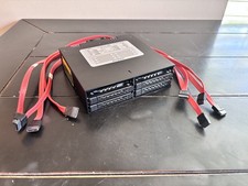 ICY DOCK MB996SP-6SB Metal 6 HDD  SSD Rack  4 SATA cords MISSING TWO TRAYS