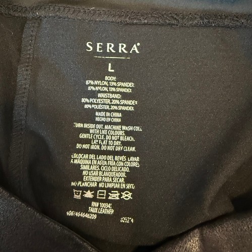 Leggings SERRA ecopelle vita alta taglia large - Foto 5 di 5