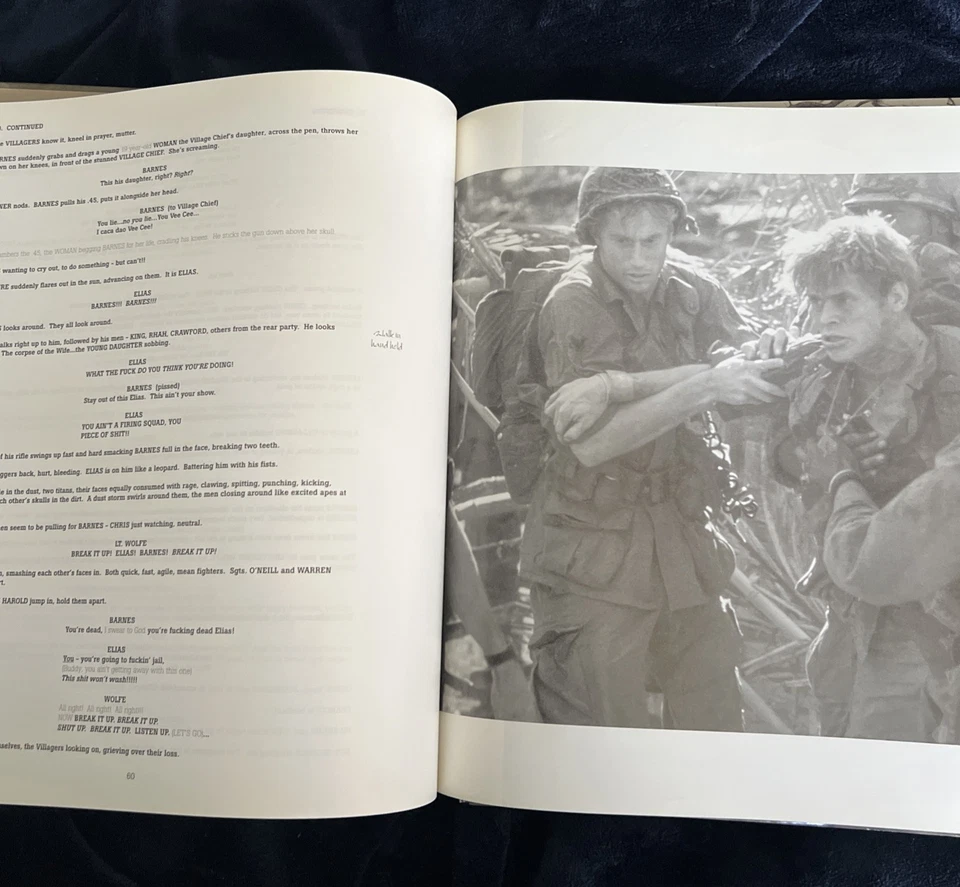 Platoon-Laserdisc-trung doi-VERY RARE Pioneer Special Edition Set!-Script!-Book! Foto 3 de 4