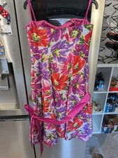 Vintage Floral Prom Dress by Debut Size 12 Excellent Condition