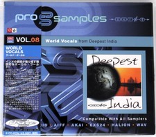 Zero-G Pro Samples 08 World Vocals Sample Library/Sound Library/Sampling 2 CD