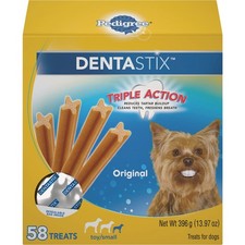 Pedigree Dentastix Juguete Perro Sabor Original Dental Perro Golosina (Paquete de 58) 797005
