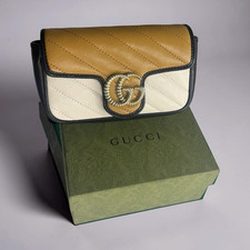 Gucci GG Marmont Mini Quilted Chain Shoulder ...