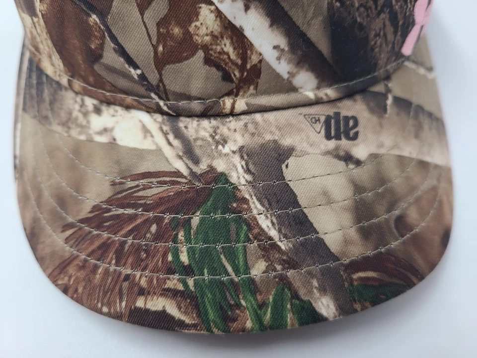 Women Under Armour Camo Cadet Military Army Strapback (Fits Small) Hat Cap Brown - Image 4 of 4