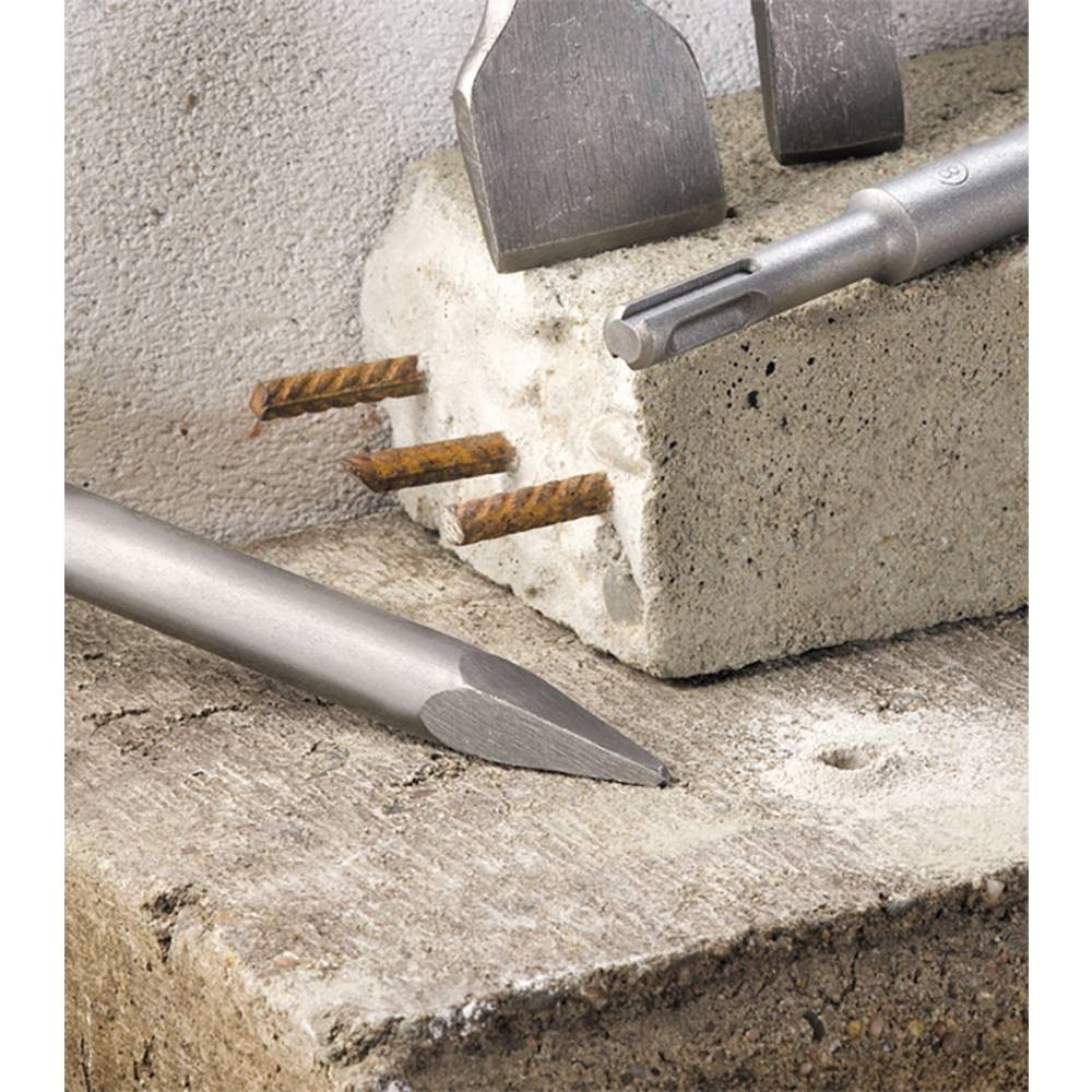 Jeu de burins béton SDS-Plus kwb 109166 acier 40CR burineur brique 6pcs - 2