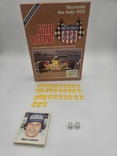 1979 Sports Illustrated Games Auto Racing The Indy 500 Game w 1980 Driver Cards