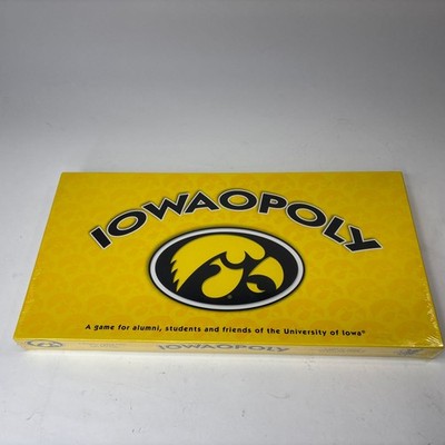 Iowaopoly University Of Iowa Hawkeyes Board Game College Monopoly New Sealed