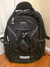 High Sierra XBT TSA Laptop Backpack Black 17" Checkpoint Friendly Oglethorpe Pow