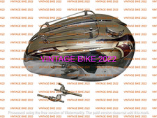 Triumph 5T Speed Twin Post War Pre Unit Gas Fuel Tank Parcel Grid CAP TAP/FIT FO