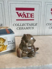 Wade Whimsies (Series 4 Retail Issues) Set #2 (2000) Animals (B) - #10 Kitten
