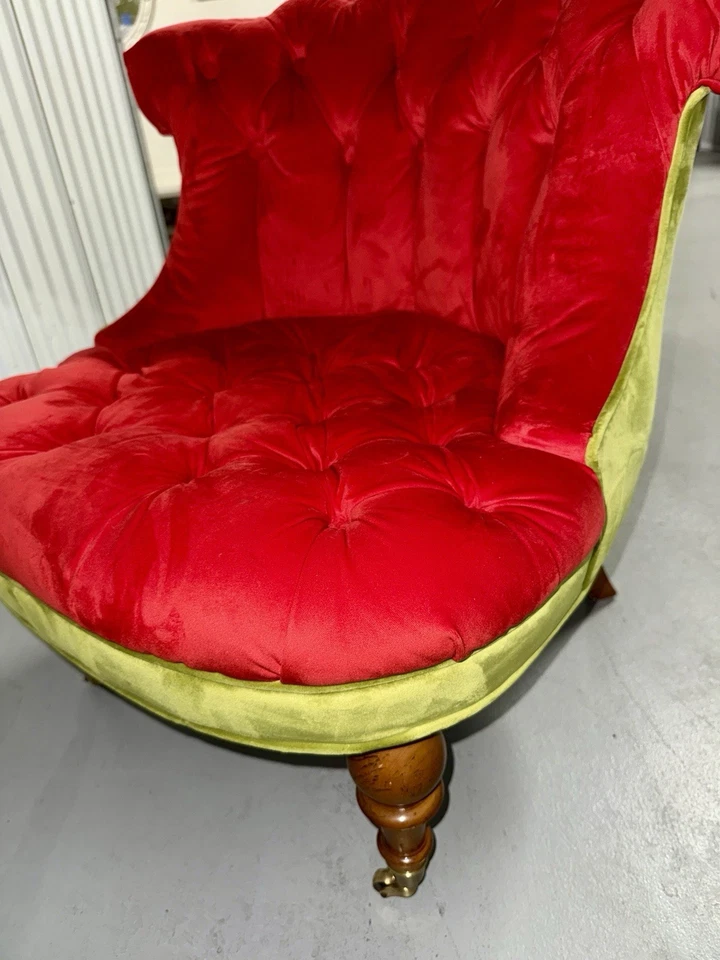 Baker Vintage Slipper Chair - Image 3 of 4