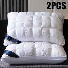 2Pcs Hotel Series Standard Bed Pillows Soft Support