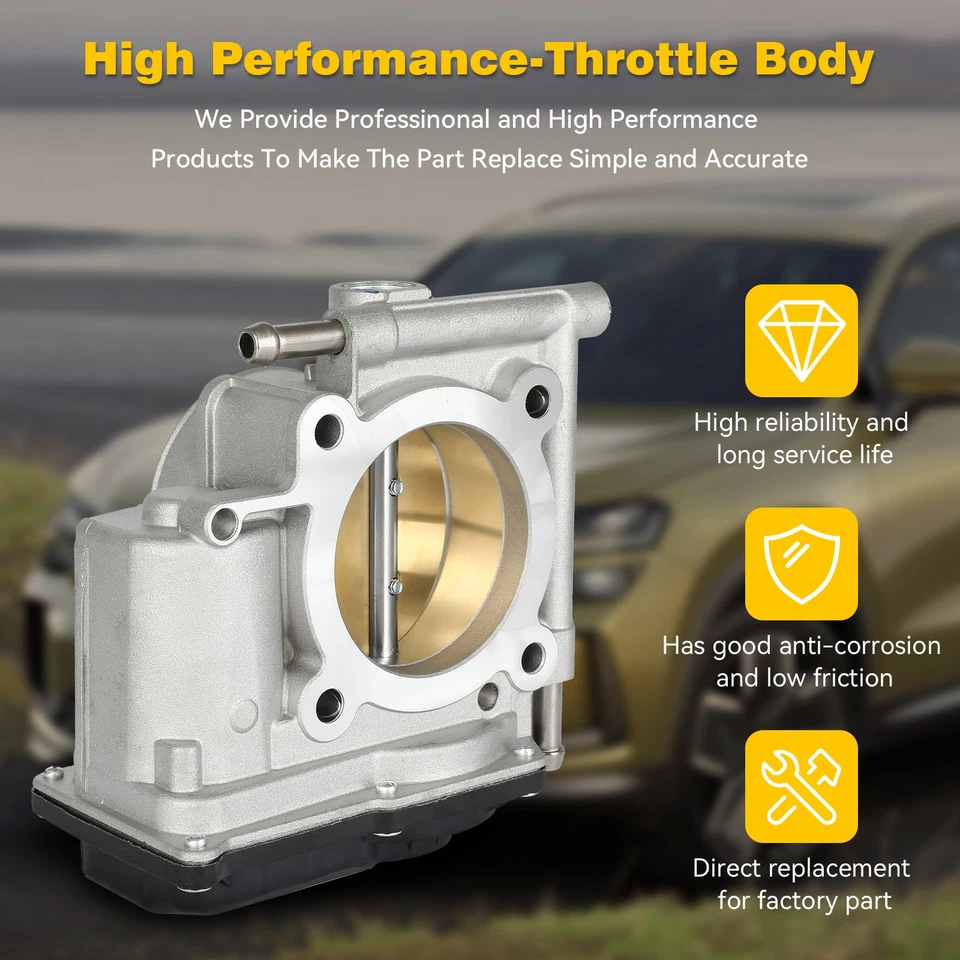 Cuerpo del acelerador para Mazda 3 2010-2013 Mazda 6 2009-2013 2,5 L L50213640B Foto 2 de 4